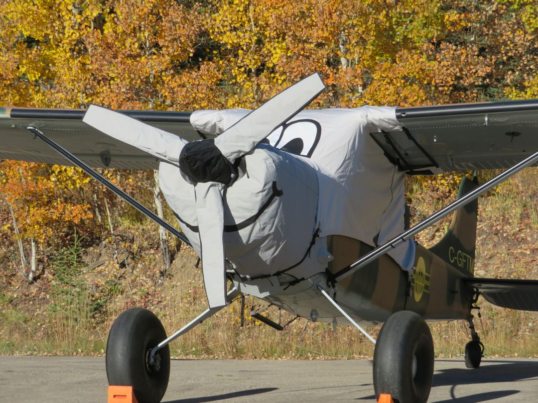 Cessna L-19 Bird Dog Canopy, Engine & Prop Covers